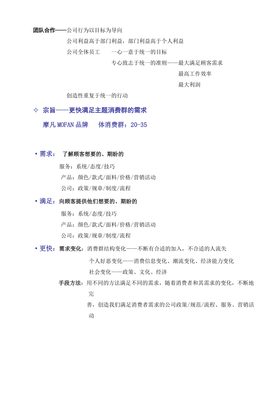 服裝品牌代理商營運(yùn)管理手冊完整版