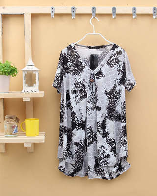 【冰絲連衣裙V領韓版寬松型廠家直銷小額批發(fā)可混批免費代理代發(fā)貨】價格,廠家,圖片,連衣裙,東莞市虎門韓熙服裝批發(fā)商行-